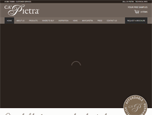 Tablet Screenshot of capietra.com